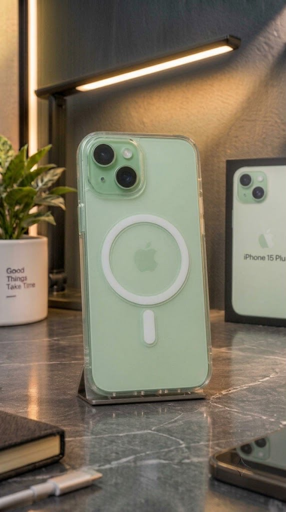 Iphone 15 Plus CLEAR N52 MAGNETIC MAGSAFE CASE